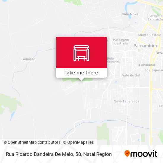 Rua Ricardo Bandeira De Melo, 58 map