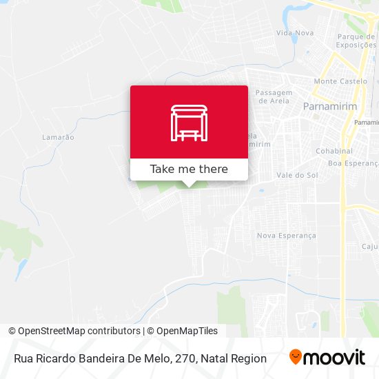 Rua Ricardo Bandeira De Melo, 270 map