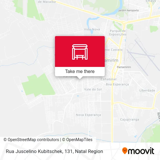 Rua Juscelino Kubitschek, 131 map