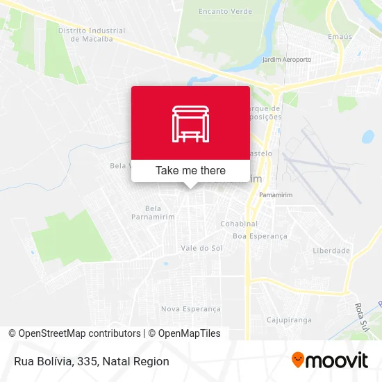 Rua Bolívia, 335 map