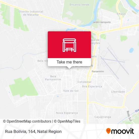 Rua Bolívia, 164 map