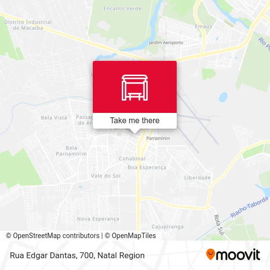 Rua Edgar Dantas, 700 map