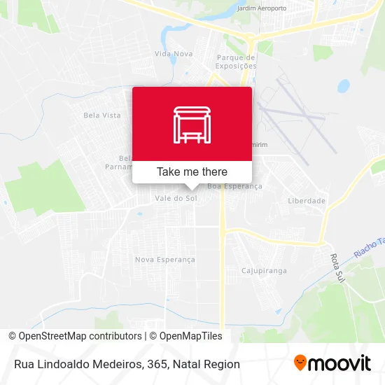 Rua Lindoaldo Medeiros, 365 map