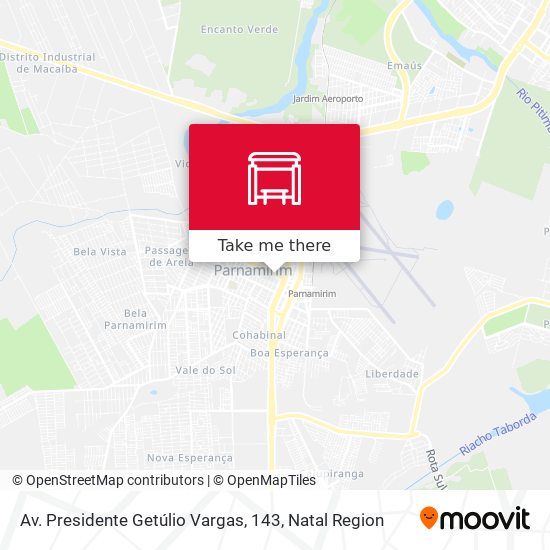 Mapa Av. Presidente Getúlio Vargas, 143