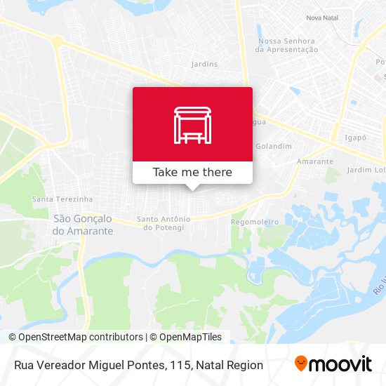 Rua Vereador Miguel Pontes, 115 map