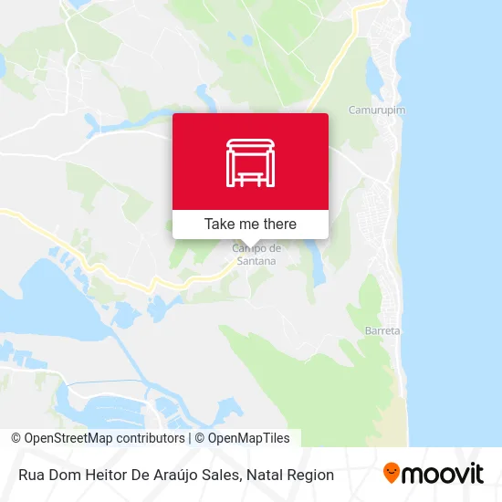 Rua Dom Heitor De Araújo Sales map