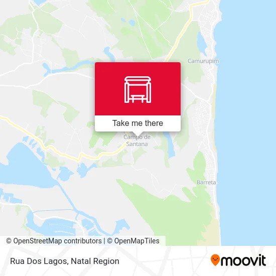 Rua Dos Lagos map