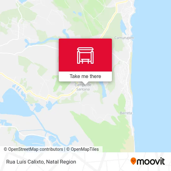 Rua Luís Calixto map