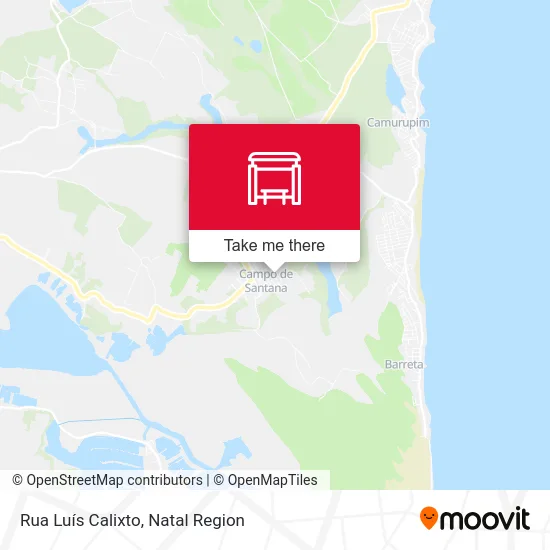 Rua Luís Calixto map