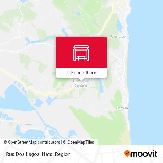 Rua Dos Lagos map