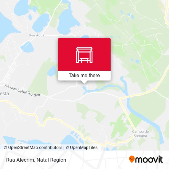Rua Alecrim map