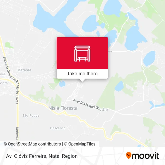 Av. Clóvis Ferreira map