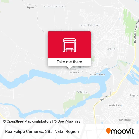 Rua Felipe Camarão, 385 map
