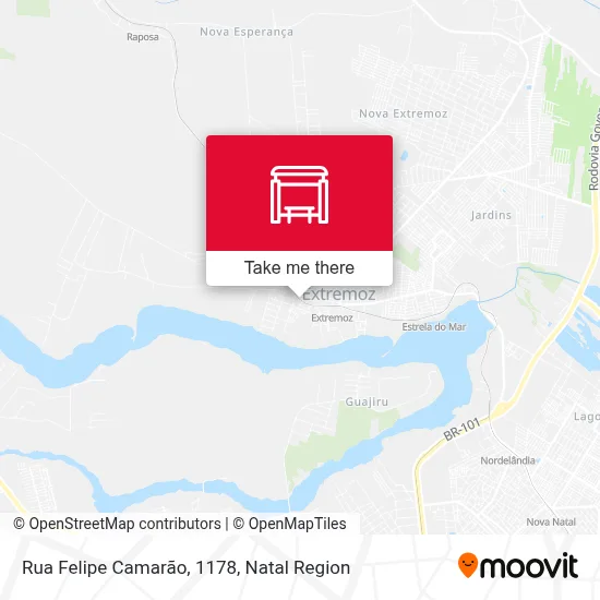 Rua Felipe Camarão, 1178 map
