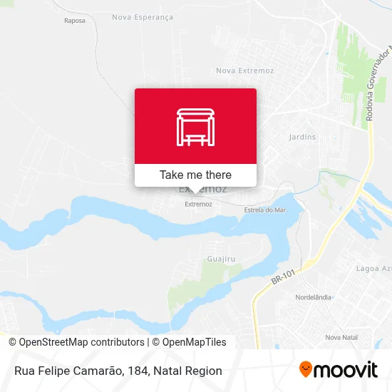 Rua Felipe Camarão, 184 map