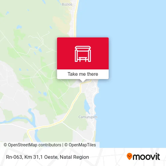 Rn-063, Km 31,1 Oeste map