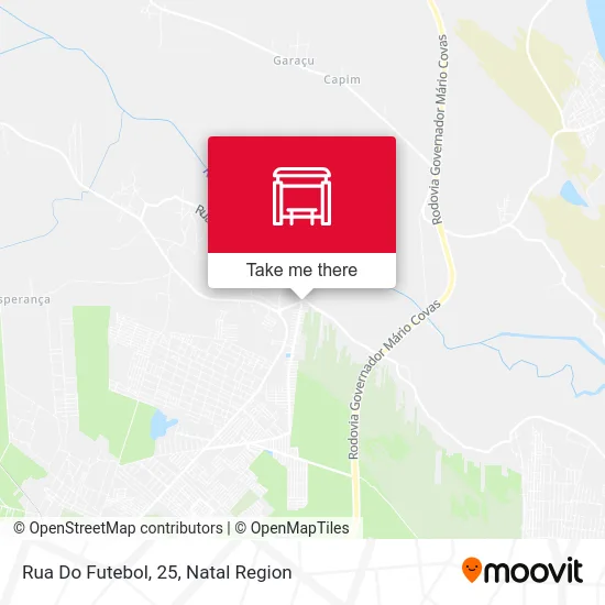 Rua Do Futebol, 25 map