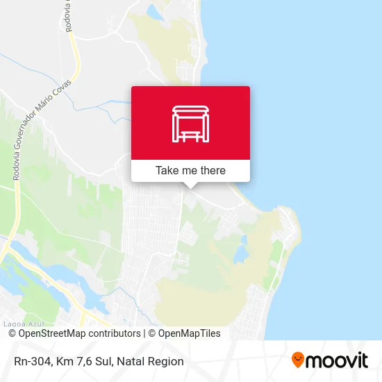 Rn-304, Km 7,6 Sul map