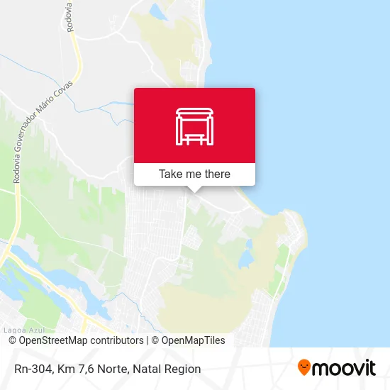 Rn-304, Km 7,6 Norte map