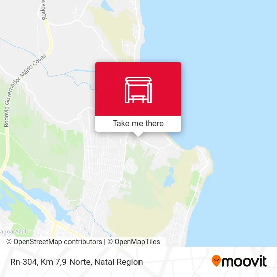 Rn-304, Km 7,9 Norte map