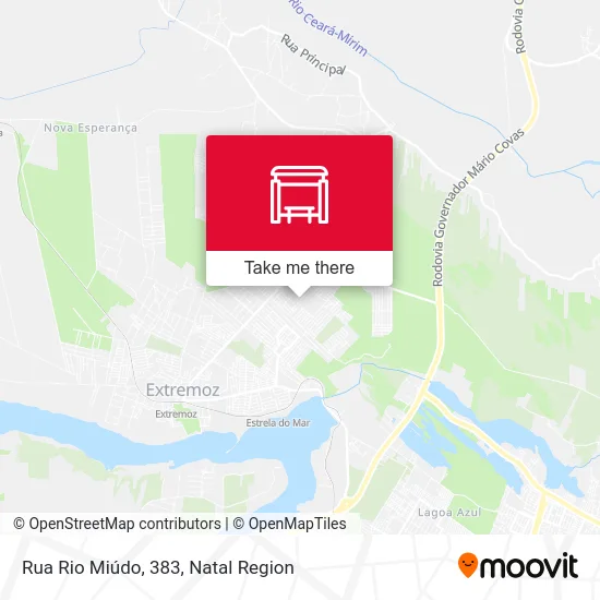 Rua Rio Miúdo, 383 map