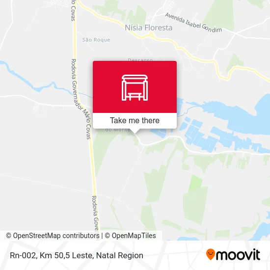 Rn-002, Km 50,5 Leste map