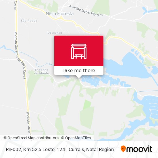 Rn-002, Km 52,6 Leste, 124 | Currais map