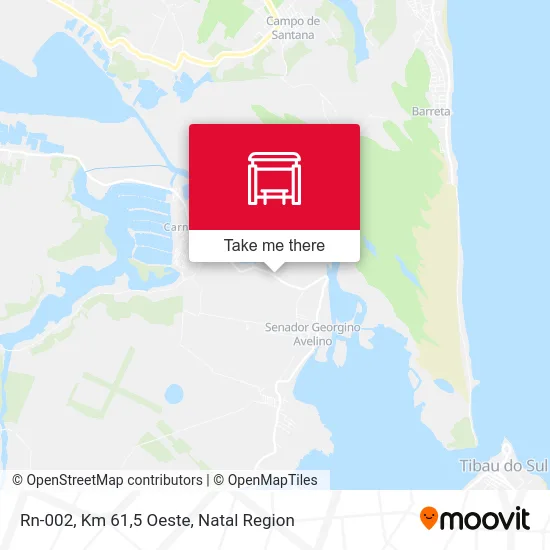 Rn-002, Km 61,5 Oeste map