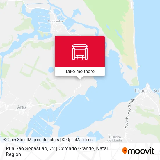 Rua São Sebastião, 72 | Cercado Grande map