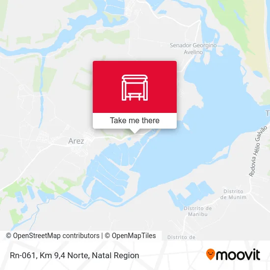 Rn-061, Km 9,4 Norte map