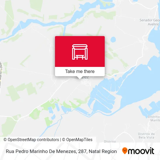 Rua Pedro Marinho De Menezes, 287 map