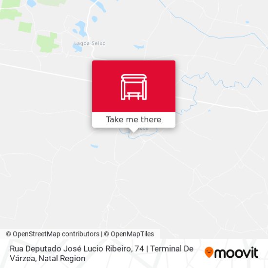 Rua Deputado José Lucio Ribeiro, 74 | Terminal De Várzea map