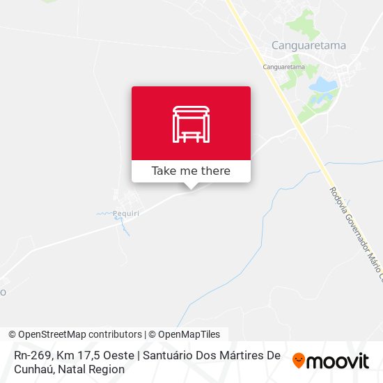 Rn-269, Km 17,5 Oeste | Santuário Dos Mártires De Cunhaú map