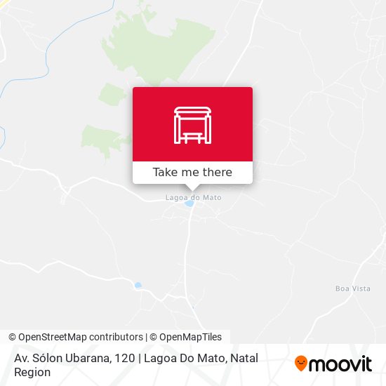 Av. Sólon Ubarana, 120 | Lagoa Do Mato map
