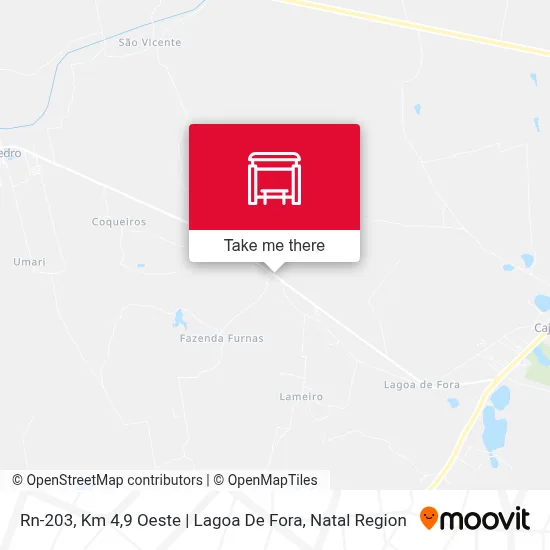 Rn-203, Km 4,9 Oeste | Lagoa De Fora map