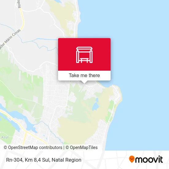 Rn-304, Km 8,4 Sul map