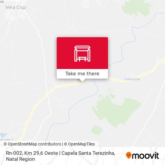 Rn-002, Km 29,6 Oeste | Capela Santa Terezinha map