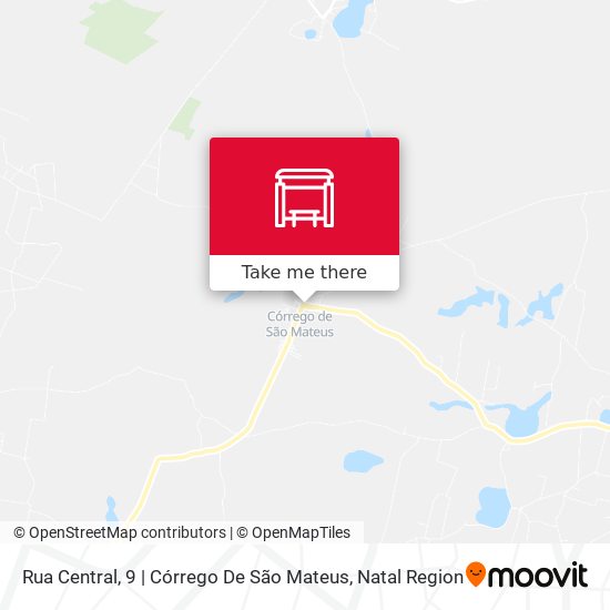 Rua Central, 9 | Córrego De São Mateus map