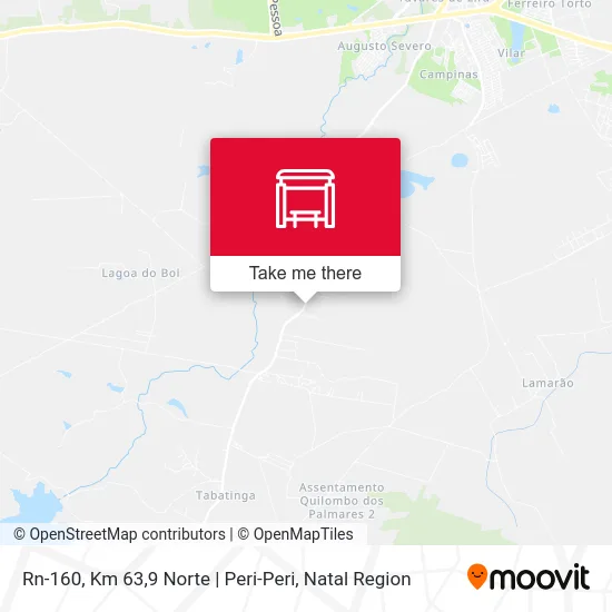 Rn-160, Km 63,9 Norte | Peri-Peri map