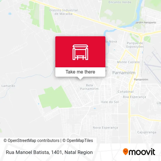 Rua Manoel Batista, 1401 map