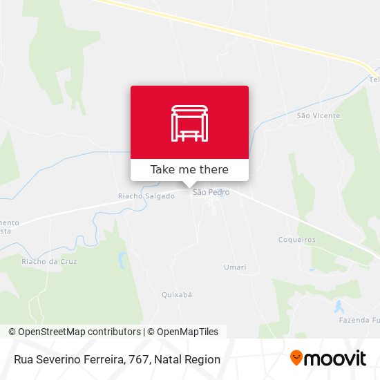 Rua Severino Ferreira, 767 map