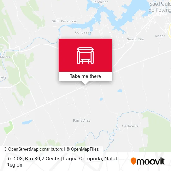 Rn-203, Km 30,7 Oeste | Lagoa Comprida map