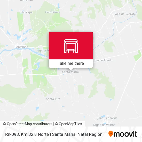 Rn-093, Km 32,8 Norte | Santa Maria map