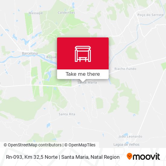 Rn-093, Km 32,5 Norte | Santa Maria map