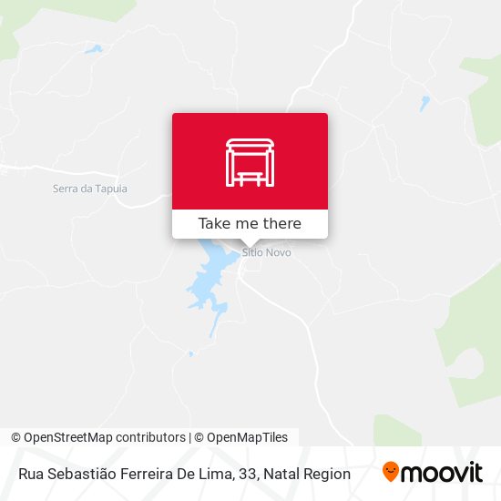 Rua Sebastião Ferreira De Lima, 33 map