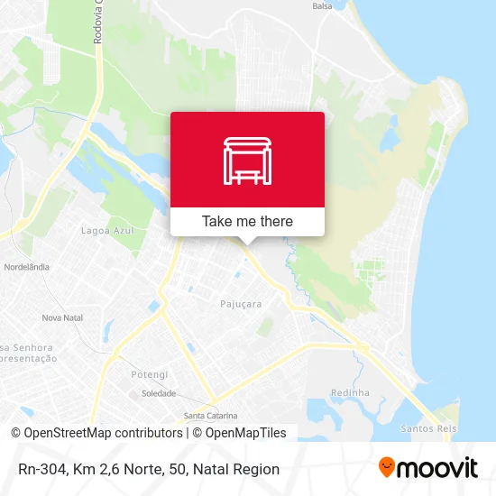 Rn-304, Km 2,6 Norte, 50 map