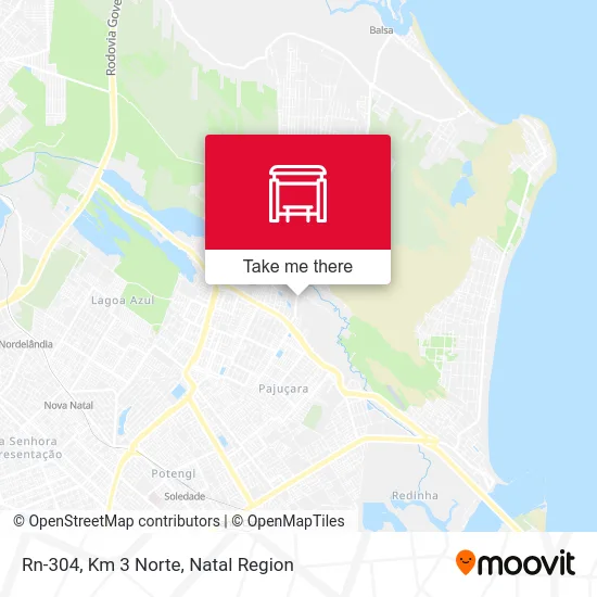 Rn-304, Km 3 Norte map