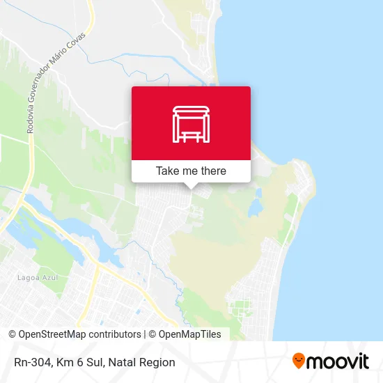 Rn-304, Km 6 Sul map