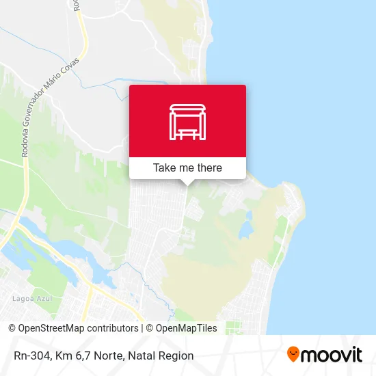 Rn-304, Km 6,7 Norte map