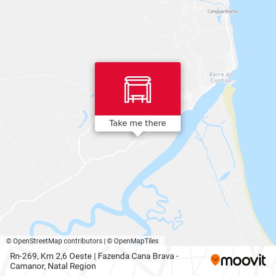 Rn-269, Km 2,6 Oeste | Fazenda Cana Brava - Camanor map